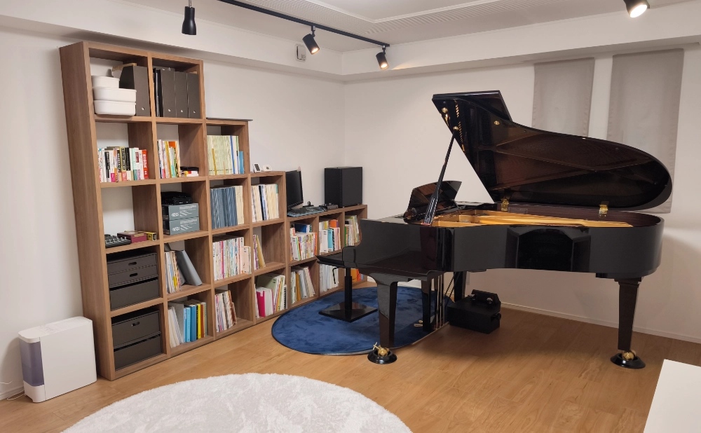 志木市のピアノ教室 Petit cadeauのレッスン室