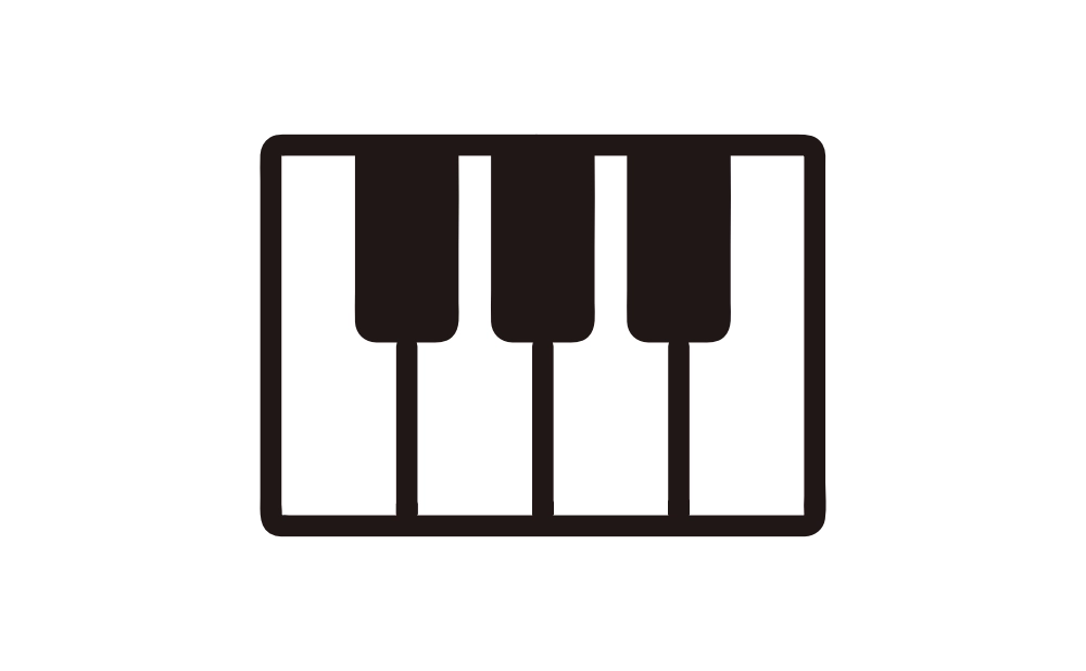 ピアノの鍵盤